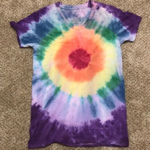 Homemade tie-dye tshirt